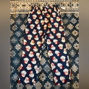 Old Navy Men’s Pajama Bottoms - Navy Santa Print